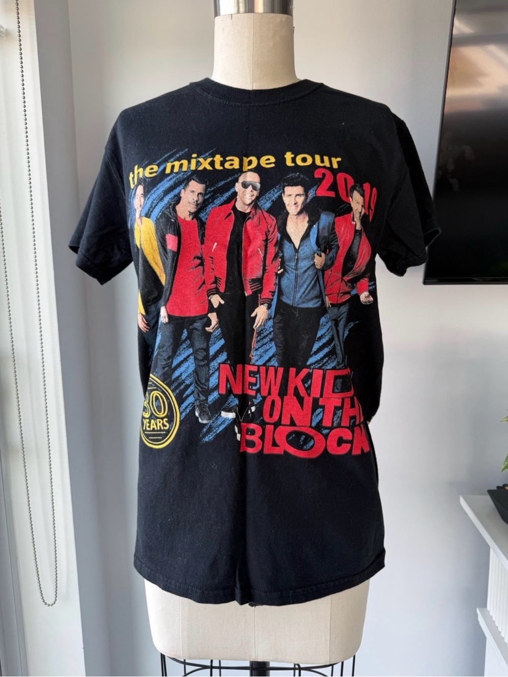 New Kids On The Block 'The Mixtape Tour' 2019 Graphic Concert Tee